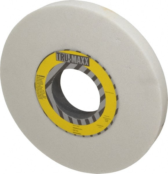 Tru-Maxx 66253269670 Surface Grinding Wheel: 10" Dia, 1" Thick, 3" Hole, 46 Grit, H Hardness 