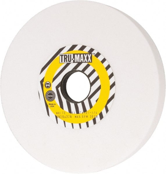 Tru-Maxx T5-7W31253-T Surface Grinding Wheel: 7" Dia, 1" Thick, 1-1/4" Hole, 60 Grit, I Hardness 