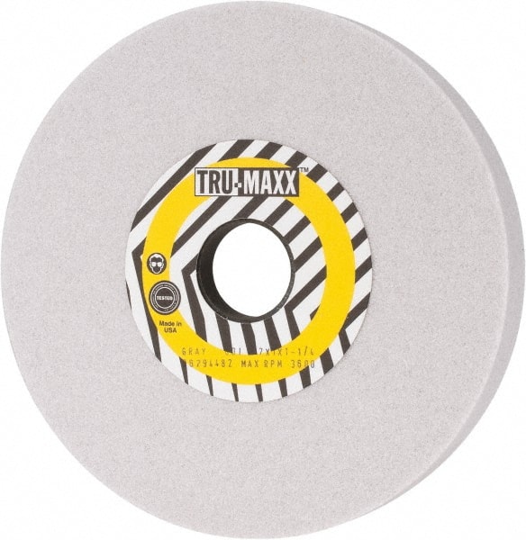 Tru-Maxx T5-7W33918-T Surface Grinding Wheel: 7" Dia, 1" Thick, 1-1/4" Hole, 60 Grit, I Hardness 
