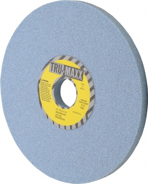 Tru-Maxx 66253255405 Surface Grinding Wheel: 8" Dia, 1/2" Thick, 1-1/4" Hole, 46 Grit, I Hardness Image