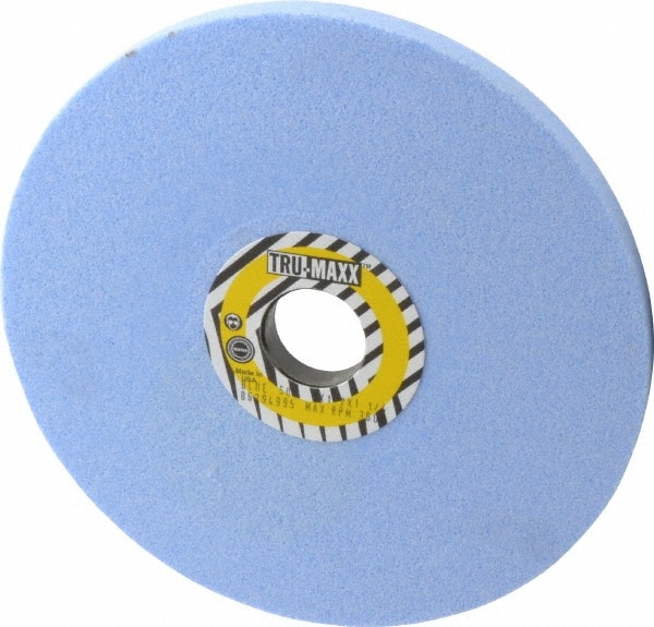 Tru-Maxx 66243496711 Surface Grinding Wheel: 8" Dia, 1/2" Thick, 1-1/4" Hole, 60 Grit, J Hardness Image