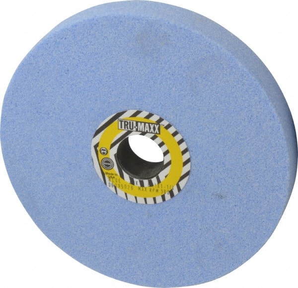 Tru-Maxx 66243496712 Surface Grinding Wheel: 8" Dia, 1" Thick, 1-1/4" Hole, 46 Grit, K Hardness 