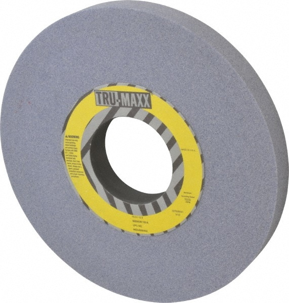 Tru-Maxx 66253292453 Surface Grinding Wheel: 10" Dia, 1" Thick, 3" Hole, 60 Grit, K Hardness Image