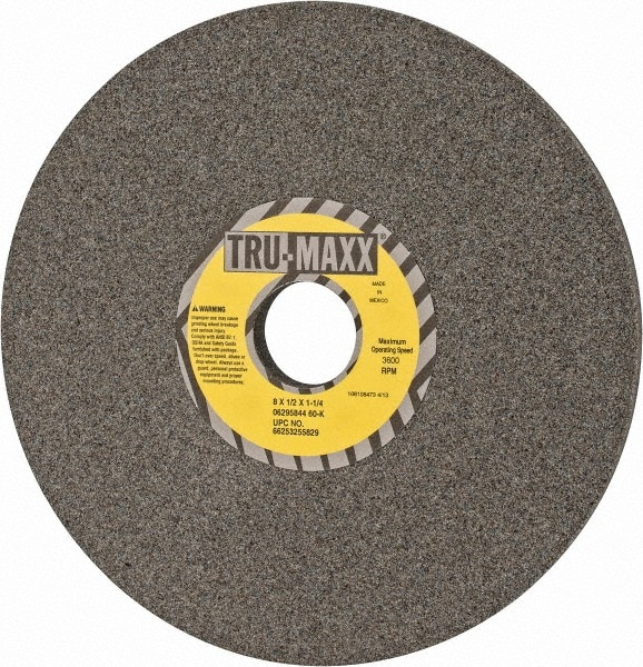 Tru Maxx Surface Grinding Wheel 8 Dia 1 2 Thick 1 1 4 Hole