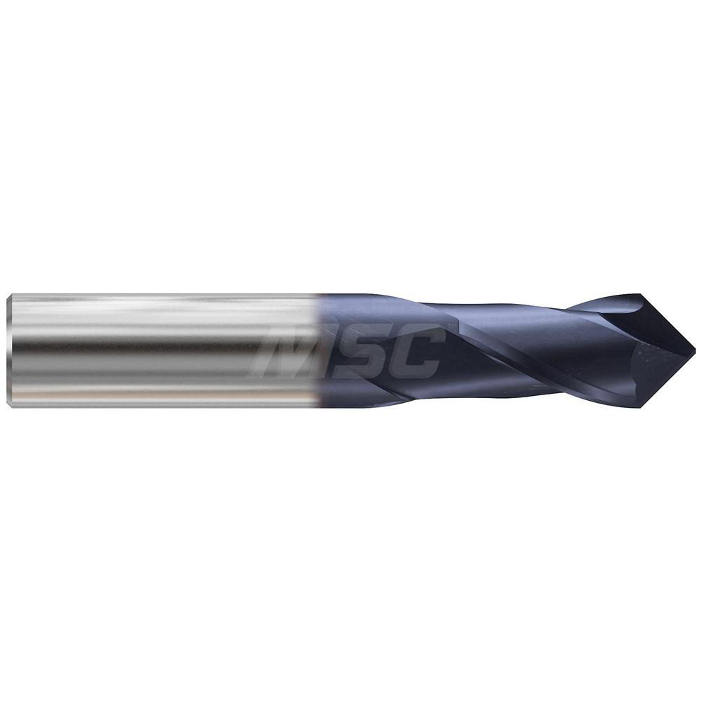 Accupro 1/2" Diam, 1" LOC, 2 Flute, 90° Point Angle, Solid Carbide