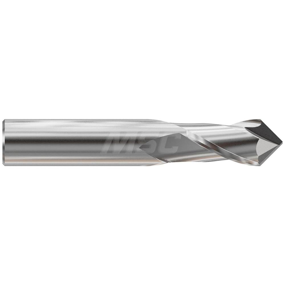 Accupro - Drill Mill: 1/4″ Dia, 3/4″ LOC, 2 Flutes, 90 ° Point