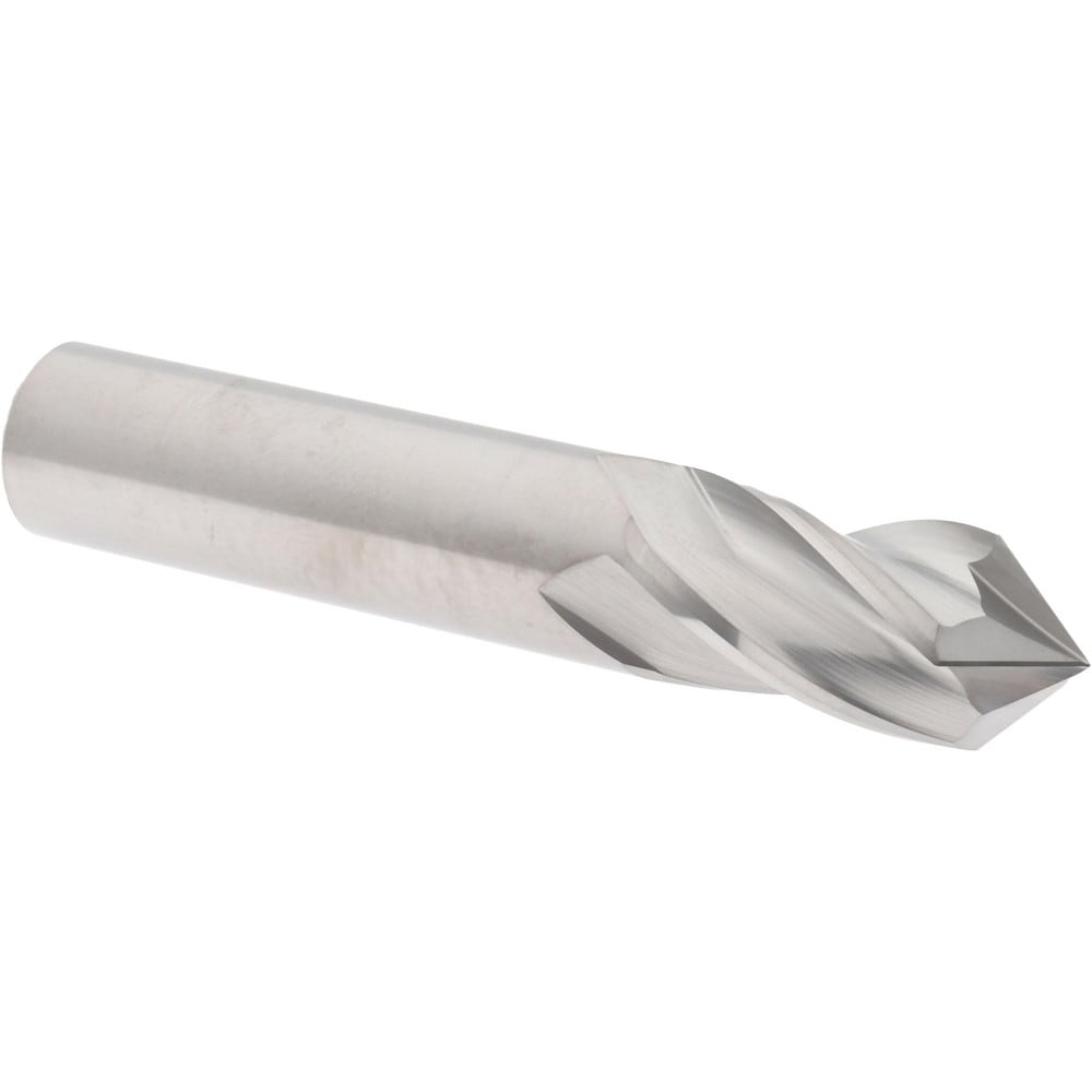 Accupro SCCMG-2020-DP-P Drill Mill: 5/8" Dia, 1-1/4" LOC, 4 Flutes, 90 ° Point, Solid Carbide 