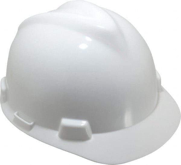 MSA 10057441 Hard Hat: Class E, 8-Point Suspension 