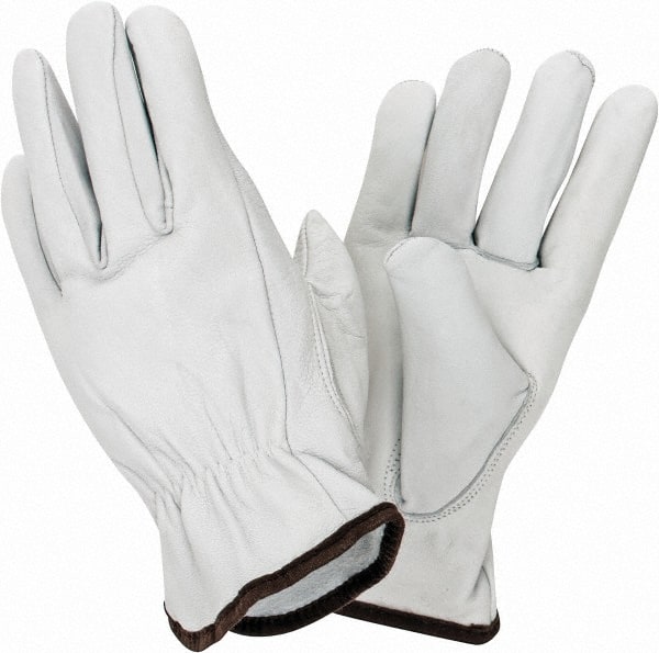 Gloves: Size L, Goatskin