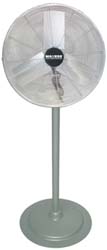 24" Blade, 1/4 hp 8,000 Max CFM, Explosion Proof Fan