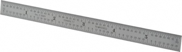 Starrett 58928 3//32 Thickness 1//2 Width 36 Length A6 FLAT STOCK