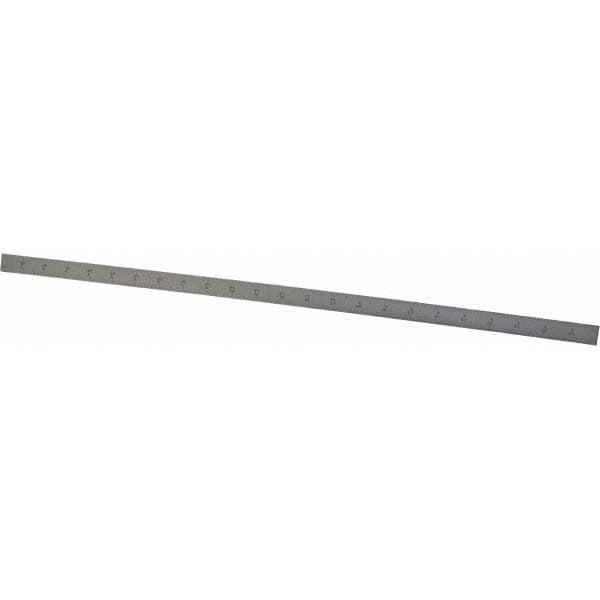 Starrett 56645 Steel Rule: 24" OAL, 4R Graduation, Flexible, 3/4" OAW Image