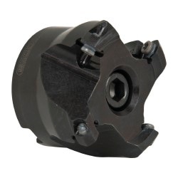 Seco 86838 1.97" Cut Diam, 3/4" Arbor Hole, 0.138" Max Depth of Cut, 43° Indexable Chamfer & Angle Face Mill Image