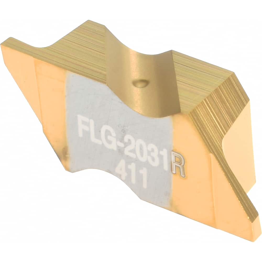 Tool-Flo 562631RJ5R Grooving Insert: FLG2031 GP3, Solid Carbide 