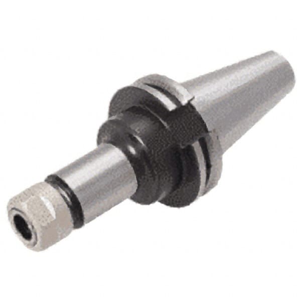 Collet Chuck: 0.08 to 0.789" Capacity, ER Collet, Taper Shank
