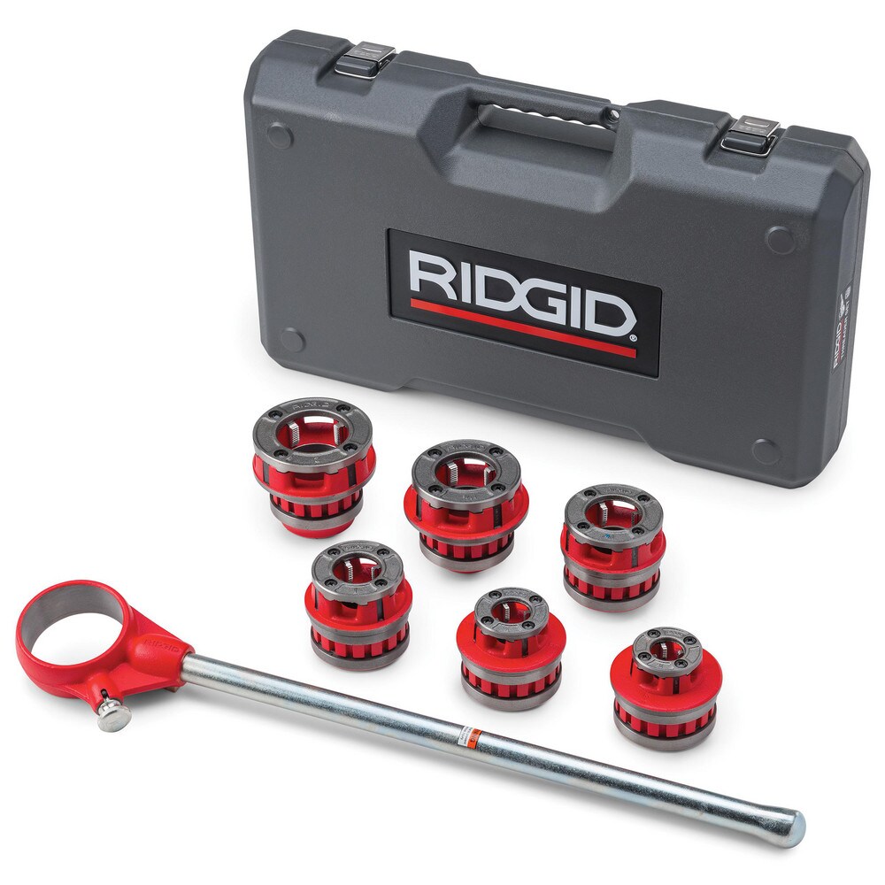 1/2 to 2" 6-Die-Head Pipe Threader Set