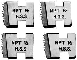 1-1/2 - 11-1/2 NPSM, Right Hand, Alloy Steel, Pipe Threader Die