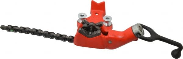 1/8 to 2-1/2" Pipe Capacity, Manual Chain Vise