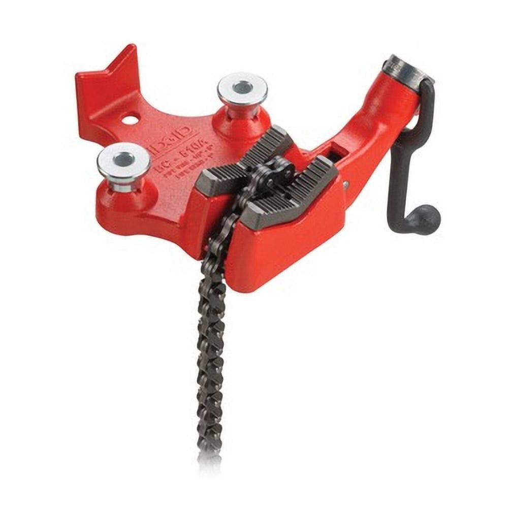 Ridgid - 1/8 to 5″ Pipe Capacity, Manual Chain Vise - 06354088