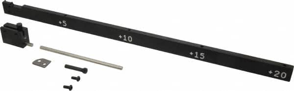 Caliper Extender: 1 Pc, Use with 6" Dial, Vernier & Electronic Calipers