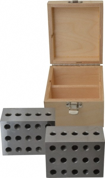 Suburban Tool B234H23M Setup Block: 0.0001 Squareness, Hardened Steel, 2-3-4 Block Image