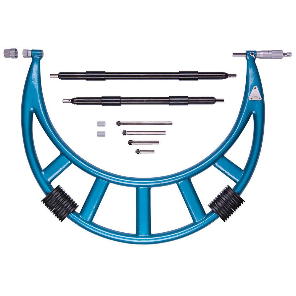 Mechanical Interchangeable Anvil Micrometer: 12 to 16" Range