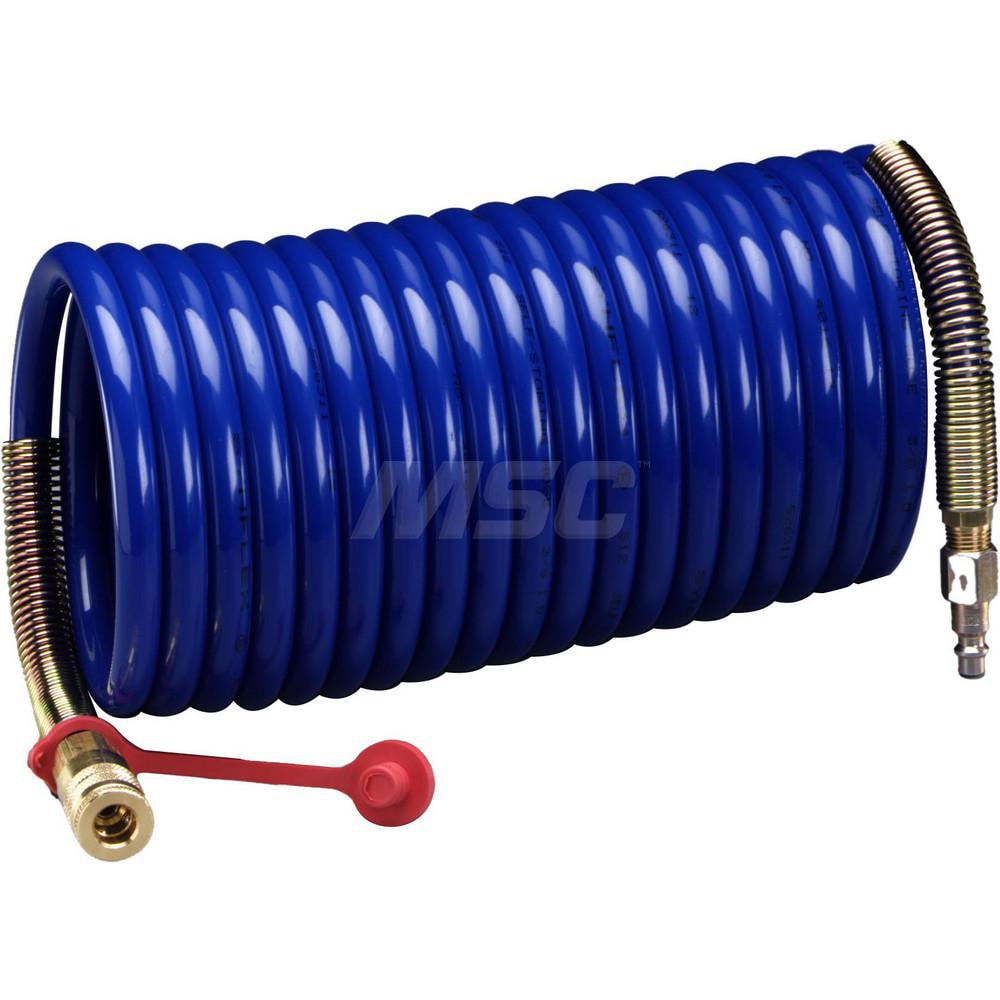 25 Ft. Long, High Pressure Coiled SAR Supply Hose