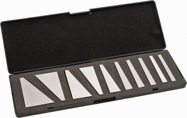 1 to 30° Angle, 3 Inch Long, Steel, Angle Block Set