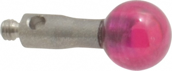 SPI Z3500 CMM Ball Stylus: 6 mm Ball Dia, M2 Thread, 10 mm OAL Image