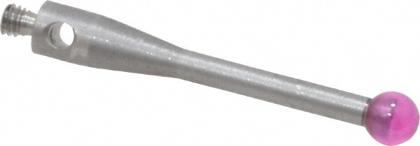 SPI Z3300 CMM Ball Stylus: 3 mm Ball Dia, M2 Thread, 20 mm OAL Image