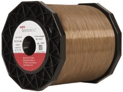 Copper CuZn50 Coated, Half Hard Grade Electrical Discharge Machining (EDM) Wire