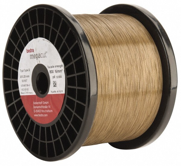 CuZn20 CuZn50 Coated, Half Hard Grade Electrical Discharge Machining (EDM) Wire
