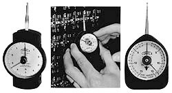 Mechanical Tension & Compression Force Gages; Graduation (g): 0.10 ; Accuracy (g): 0.01 x (Maximum Dial Reading + Actual Test Reading) ; Accuracy (%): 0.01 x (Maximum Dial Reading + Actual Test Reading) g ; Dial Diameter (Inch): 1-1/2