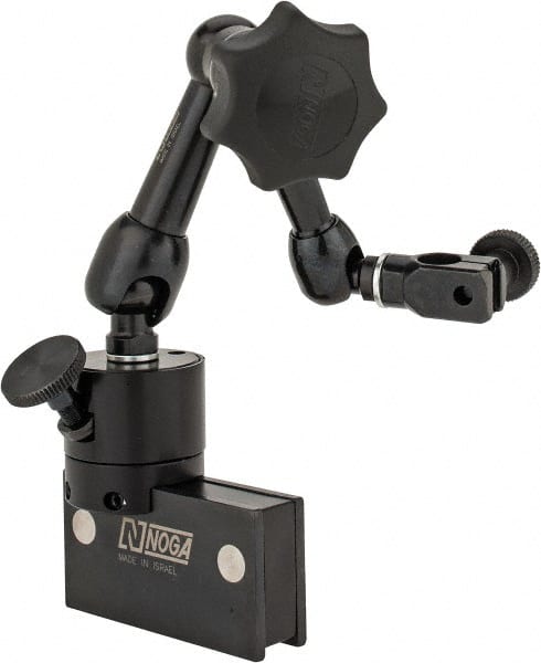 Noga NF1033 Indicator Positioner & Holder: 70 lb Pull, Fine Adjustment, Includes Base 