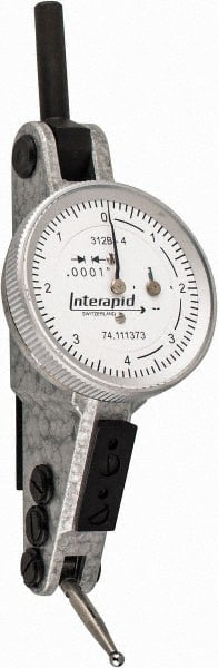 INTERAPID. 74.111373 Dial Test Indicators: 0.016 Max, 0-5-0, Horizontal 
