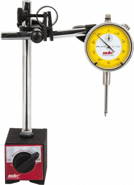 Value Collection - Dial Indicator & Base Kit: 63.00 mm Base Length, 55. ...