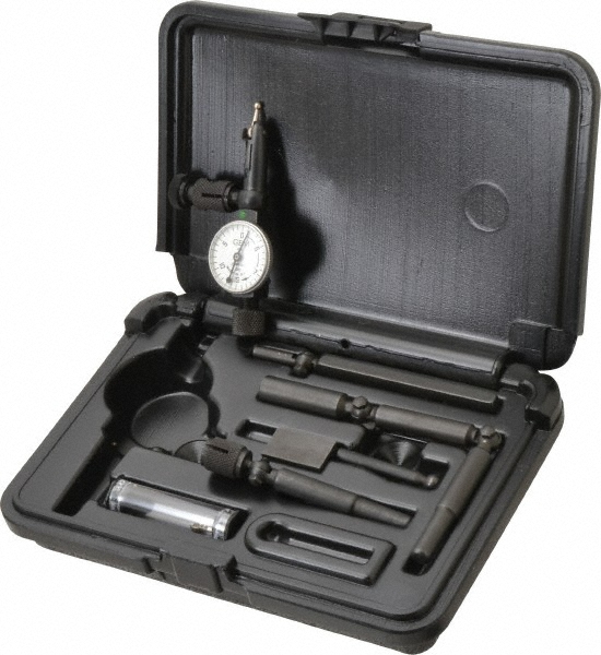 GEM Instrument 8 Piece, 0" to 0.03" Measuring Range, 15/16" Dial Diam