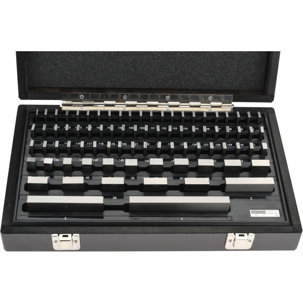 品質は非常に良い Dasqua 6111-3281 81 Piece Grade 1 Gage Block Set 工具セット