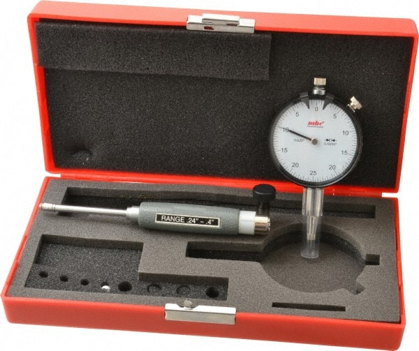 9 Anvil, 0.24 to 0.4" Dial Bore Gage