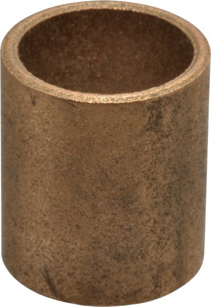 Sleeve Bearing: 5/8" ID, 3/4" OD, 7/8" OAL, Oil Impregnated Bronze