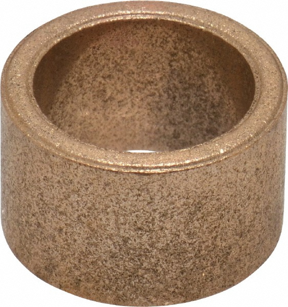 Sleeve Bearing: 5/8" ID, 13/16" OD, 1/2" OAL, Oil Impregnated Bronze