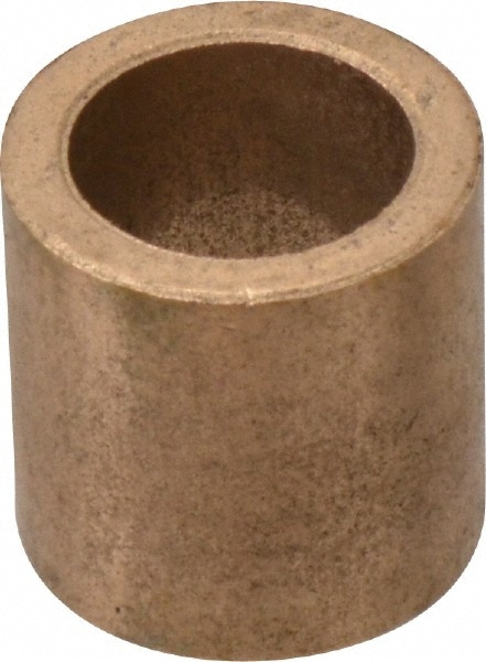 Sleeve Bearing: 5/8" ID, 7/8" OD, 7/8" OAL, Oil Impregnated Bronze