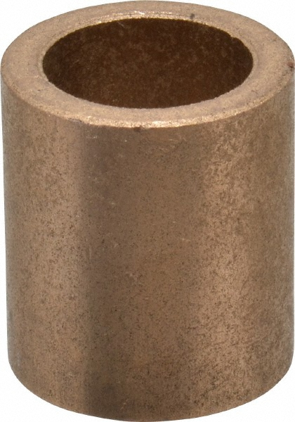Sleeve Bearing: 5/8" ID, 7/8" OD, 1" OAL, Oil Impregnated Bronze