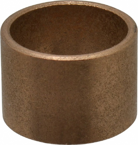 Sleeve Bearing: 3/4" ID, 7/8" OD, 5/8" OAL, Oil Impregnated Bronze