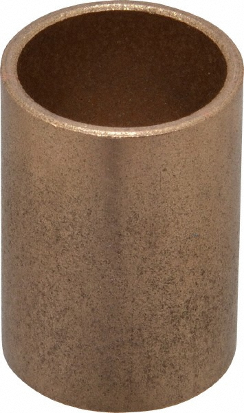Sleeve Bearing: 3/4" ID, 7/8" OD, 1-1/4" OAL, Oil Impregnated Bronze