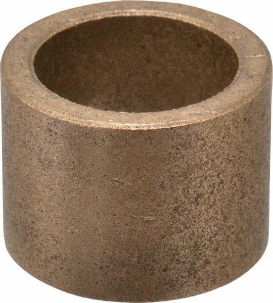 Sleeve Bearing: 3/4" ID, 1" OD, 3/4" OAL, Oil Impregnated Bronze