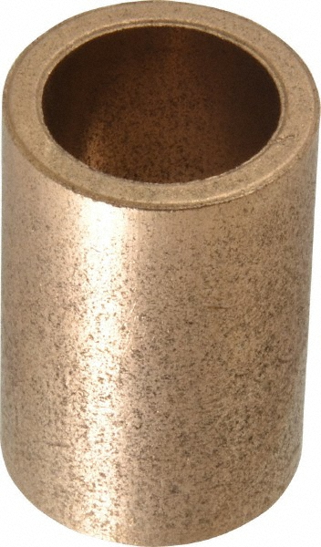 Sleeve Bearing: 3/4" ID, 1" OD, 1-1/2" OAL, Oil Impregnated Bronze