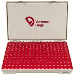 Class ZZ Plug Gage Set: 0.061 to 0.25" Range, 190 Pc