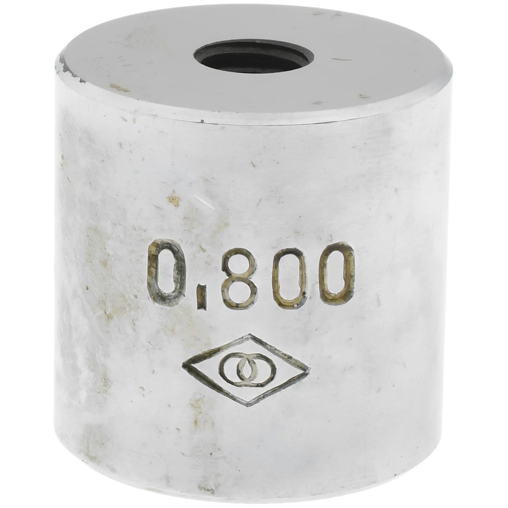 Round Steel Gage Block: 0.8", Grade B