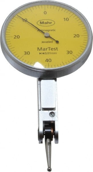 Mahr 4307200 Dial Test Indicators: 0.4 Min, 0-40-0, Horizontal 